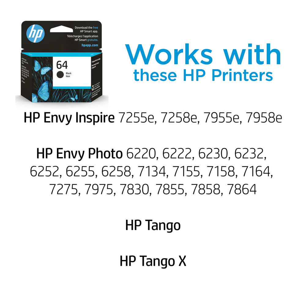 HP 64 cartridge close-up of nozzle showing precise ink delivery benefit