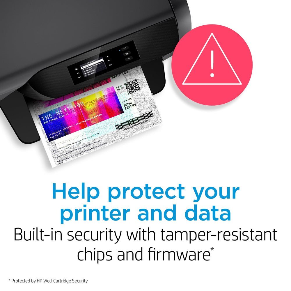 Icono Instant Ink compatible en caja HP 67XL, evidencia suscripción y reposición automática