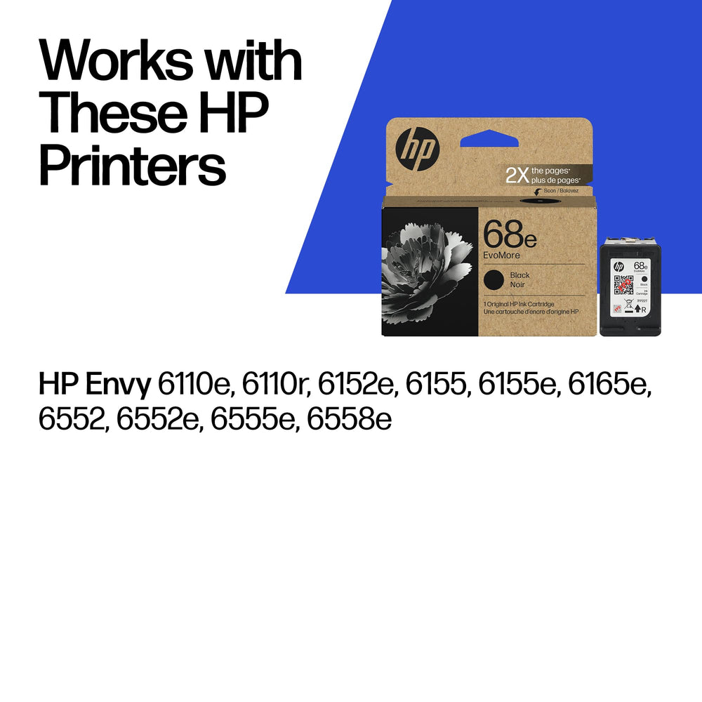 HP detalle de la boquilla que muestra precisión y calidad de impresión en negro
