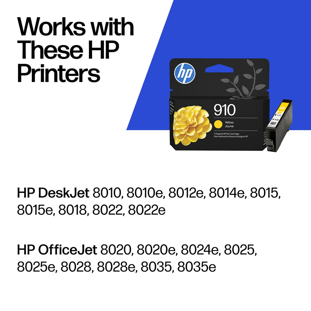HP cartucho 910 primer plano de la boquilla que destaca precisión de la tinta