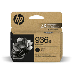HP 936e frontal del empaque mostrando logotipo y sello Carbon Neutral