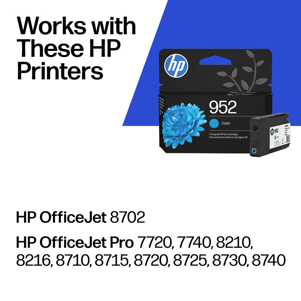 HP cartucho 952 detalle de boquilla para precisión de gotas y cobertura uniforme
