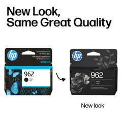 HP cartucho 962 instalado en impresora OfficeJet demostrando ajuste fácil