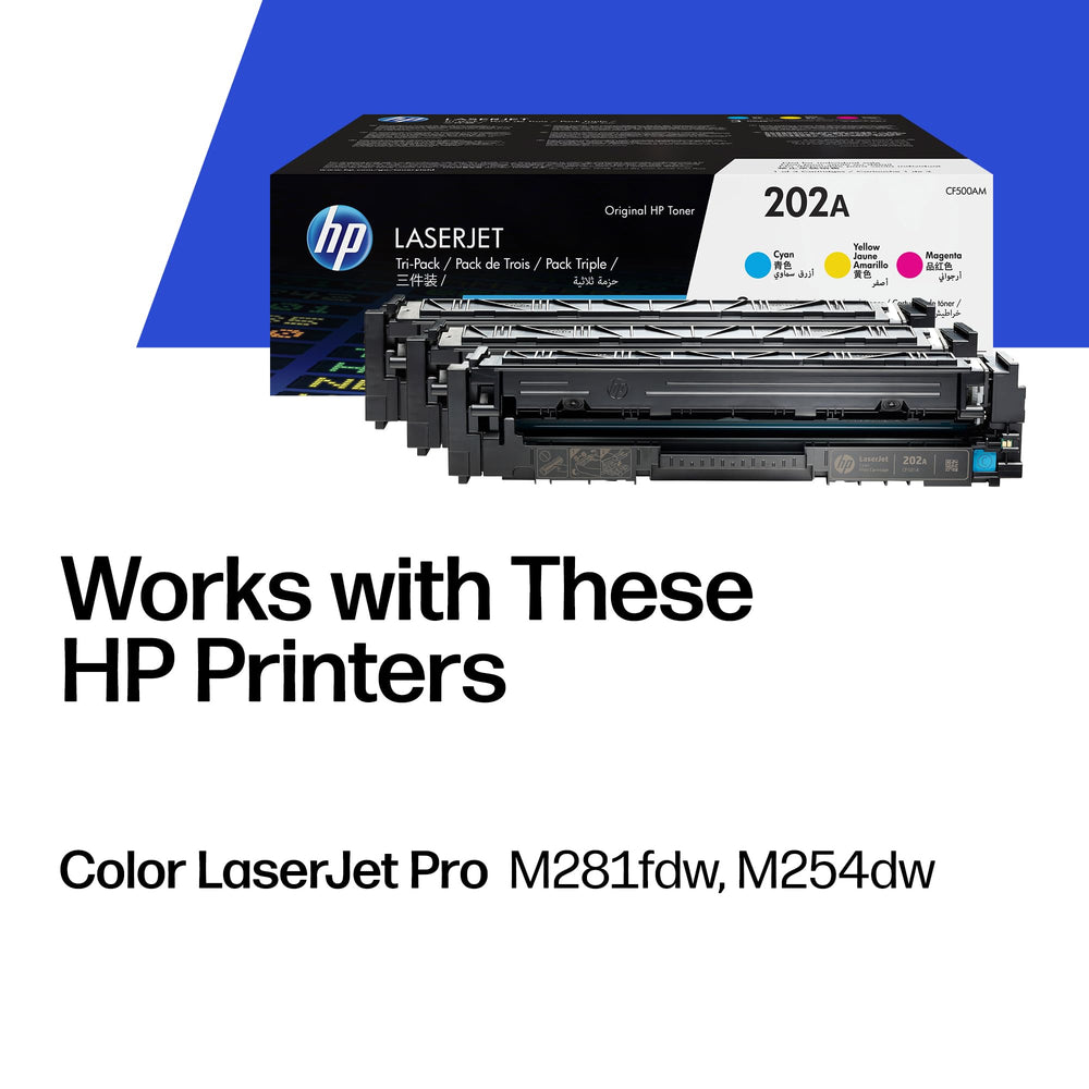 HP cartucho cian en primer plano mostrando boquilla y beneficios de color