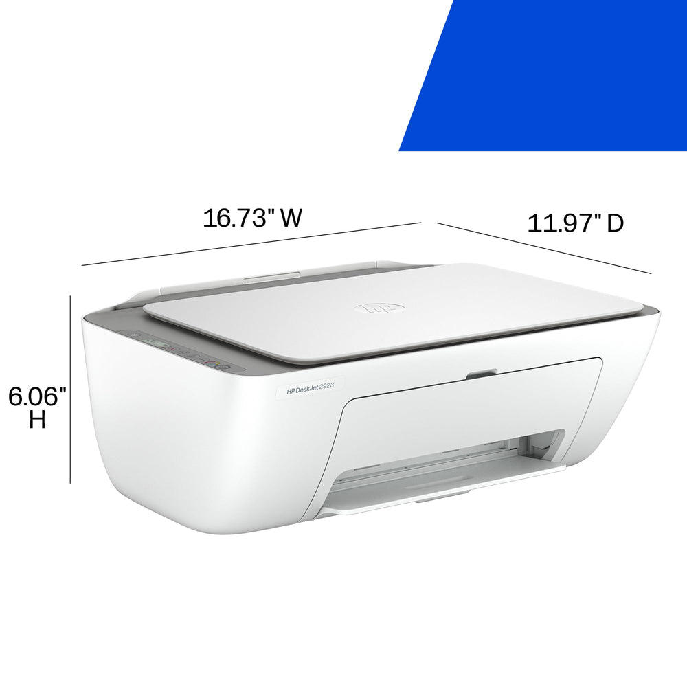 HP DeskJet 2923 mobile app on smartphone illustrating direct phone printing benefit