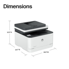 HP LaserJet Pro MFP 3101sdw bandeja de 250 hojas para menos recargas y mayor eficiencia