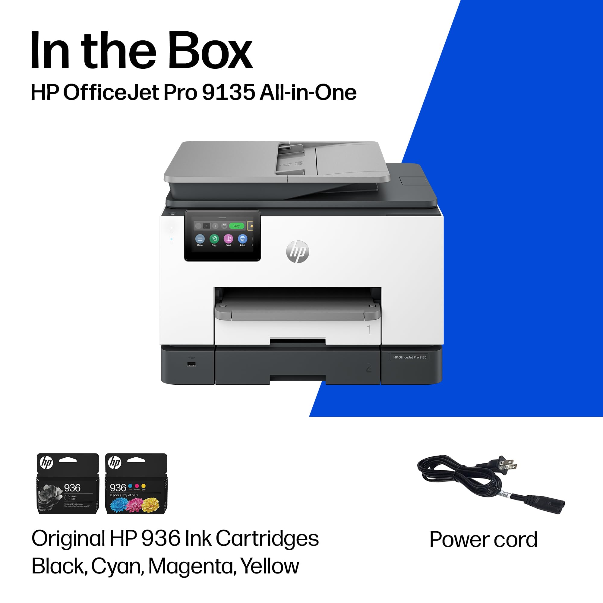 HP OfficeJet Pro 9135 escaneo con app HP desde smartphone práctico
