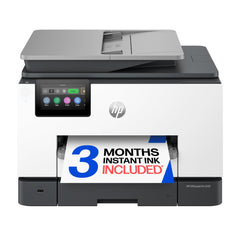 HP OfficeJet Pro 9135 frontal mostrando diseño profesional y rápida salida