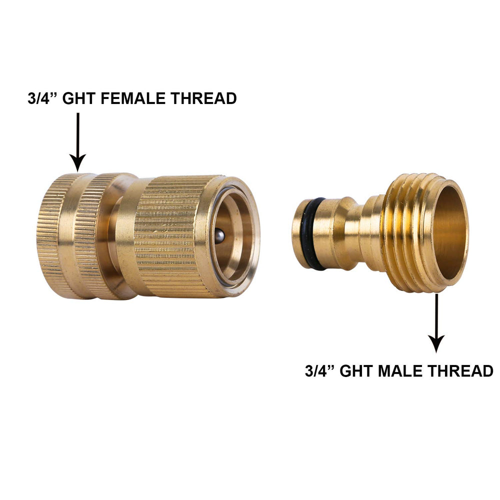 HQMPC connector attached to sprinkler showing fast tool change benefit