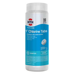 HTH envase frontal con tabletas para almacenamiento seguro