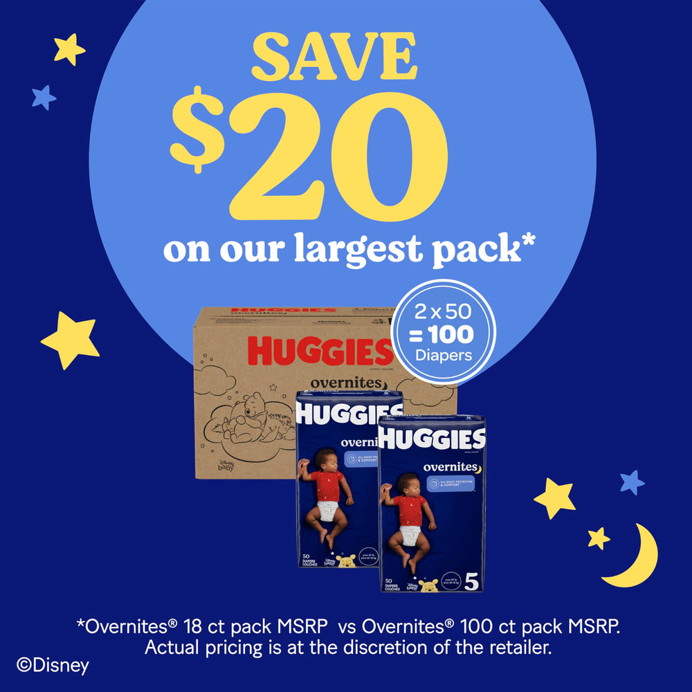Huggies Overnites faldillas acolchadas que reducen rozaduras y mejoran el confort