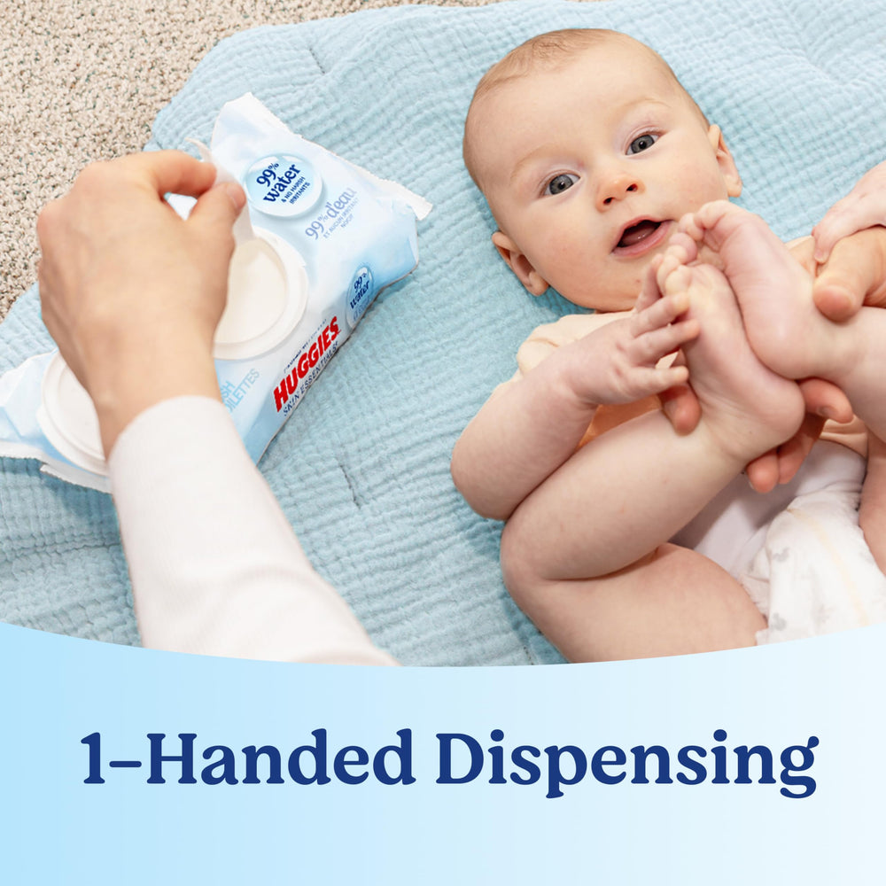 HUGGIES pack beside common items to show size and stash benefit