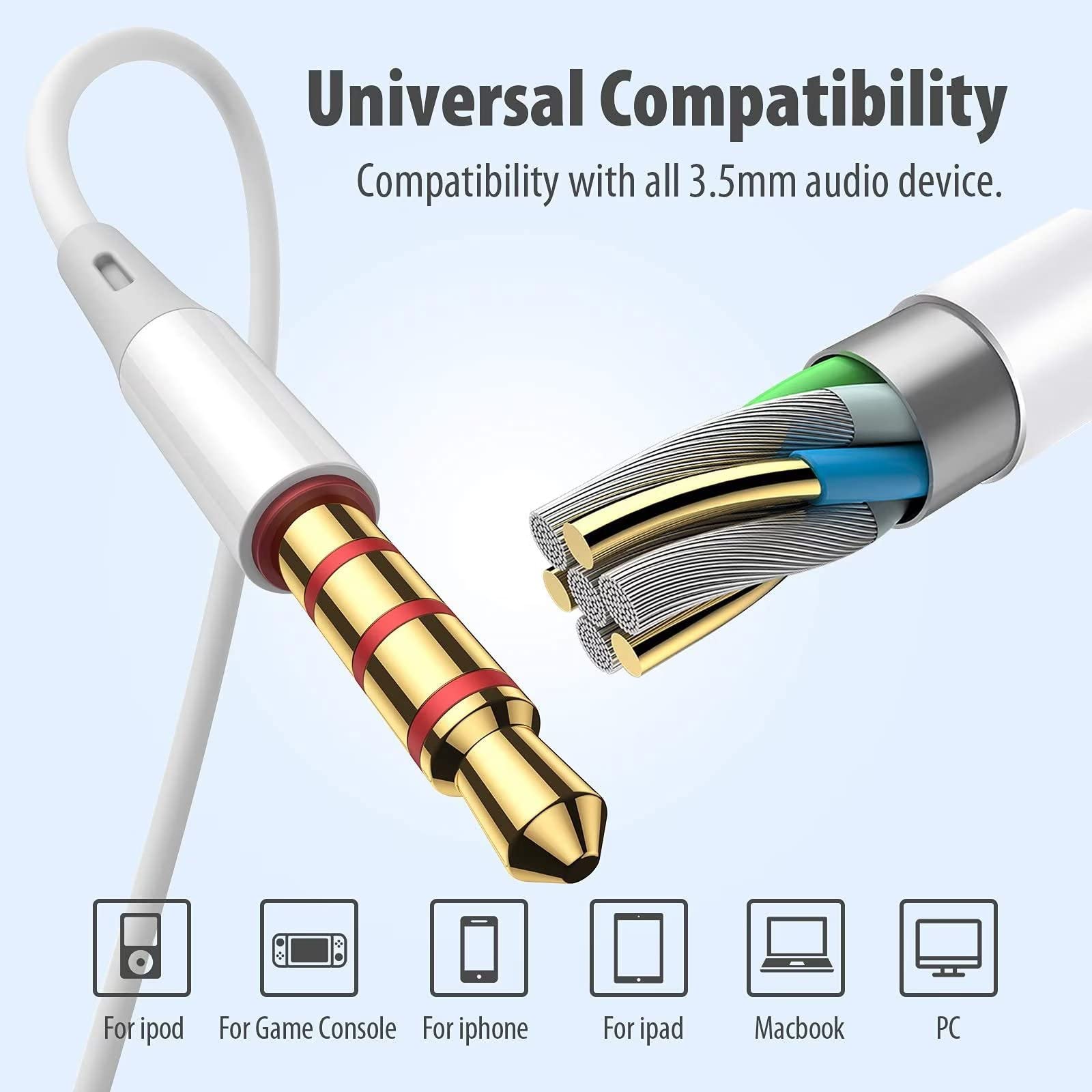 HUOMU comparación de tamaño de los auriculares para referencia de escala