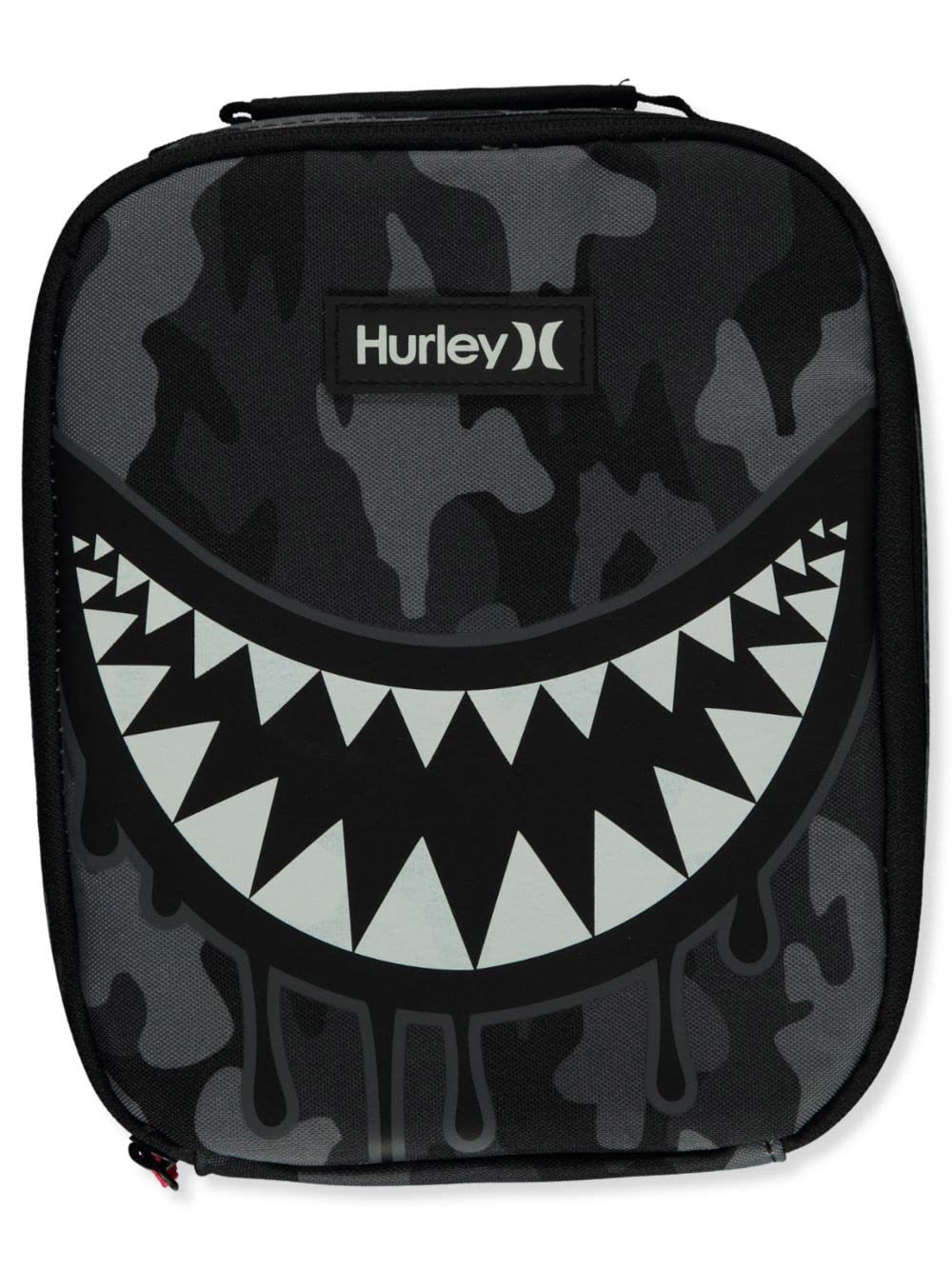 Hurley interior con forro PEVA y cierre zip-around fácil de limpiar
