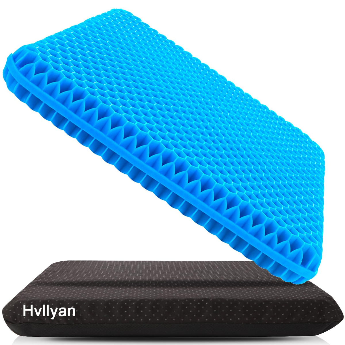 Hvllyan cojín gel vista frontal con mayor confort