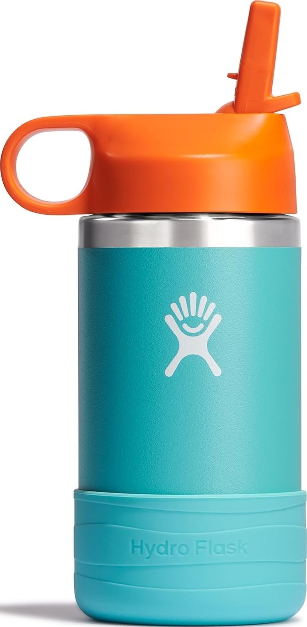 Hydro Flask botella frontal Seaspray mostrando color y forma, fácil de agarrar