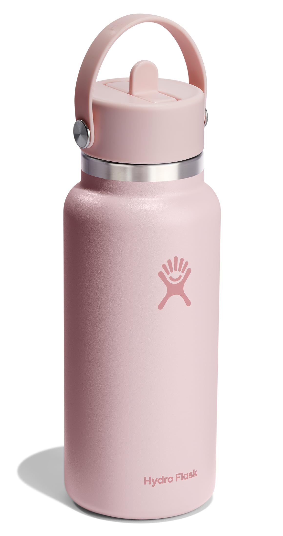 Hydro Flask detalle de la tapa Flex Straw con cierre seguro