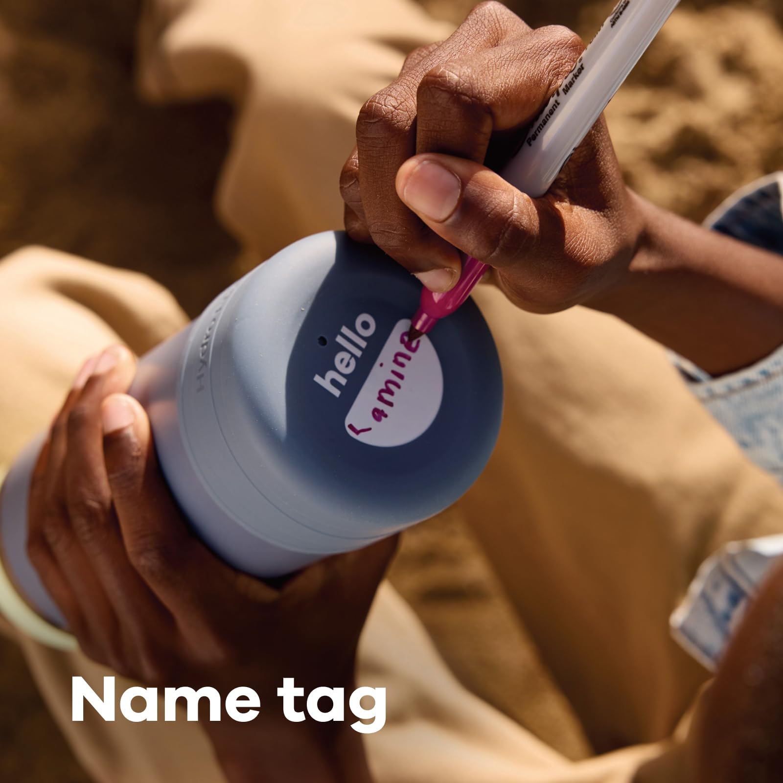 Hydro Flask tapa abierta con pajita lista para beber y limpieza fácil