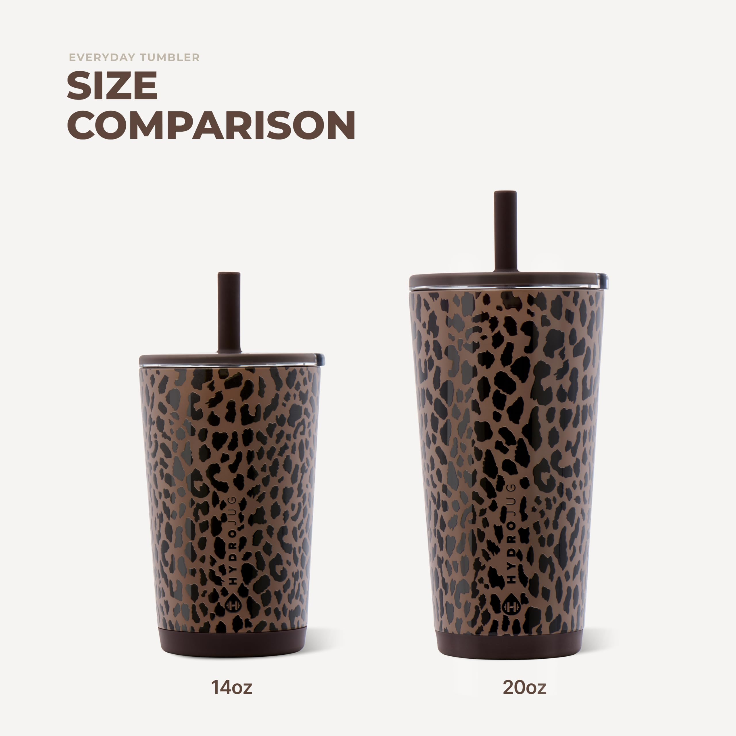 HydroJug colocado en portavasos de coche para estabilidad en ruta