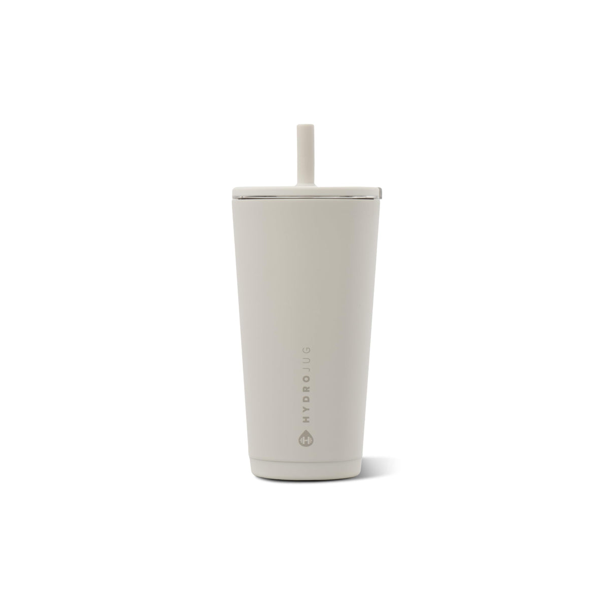HydroJug vaso Linen frontal mostrando diseño elegante y capacidad