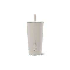 HydroJug vaso Linen frontal mostrando diseño elegante y capacidad