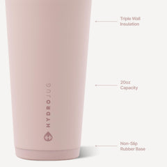 HydroJug tapa suave y pajilla flexible para sorbo cómodo
