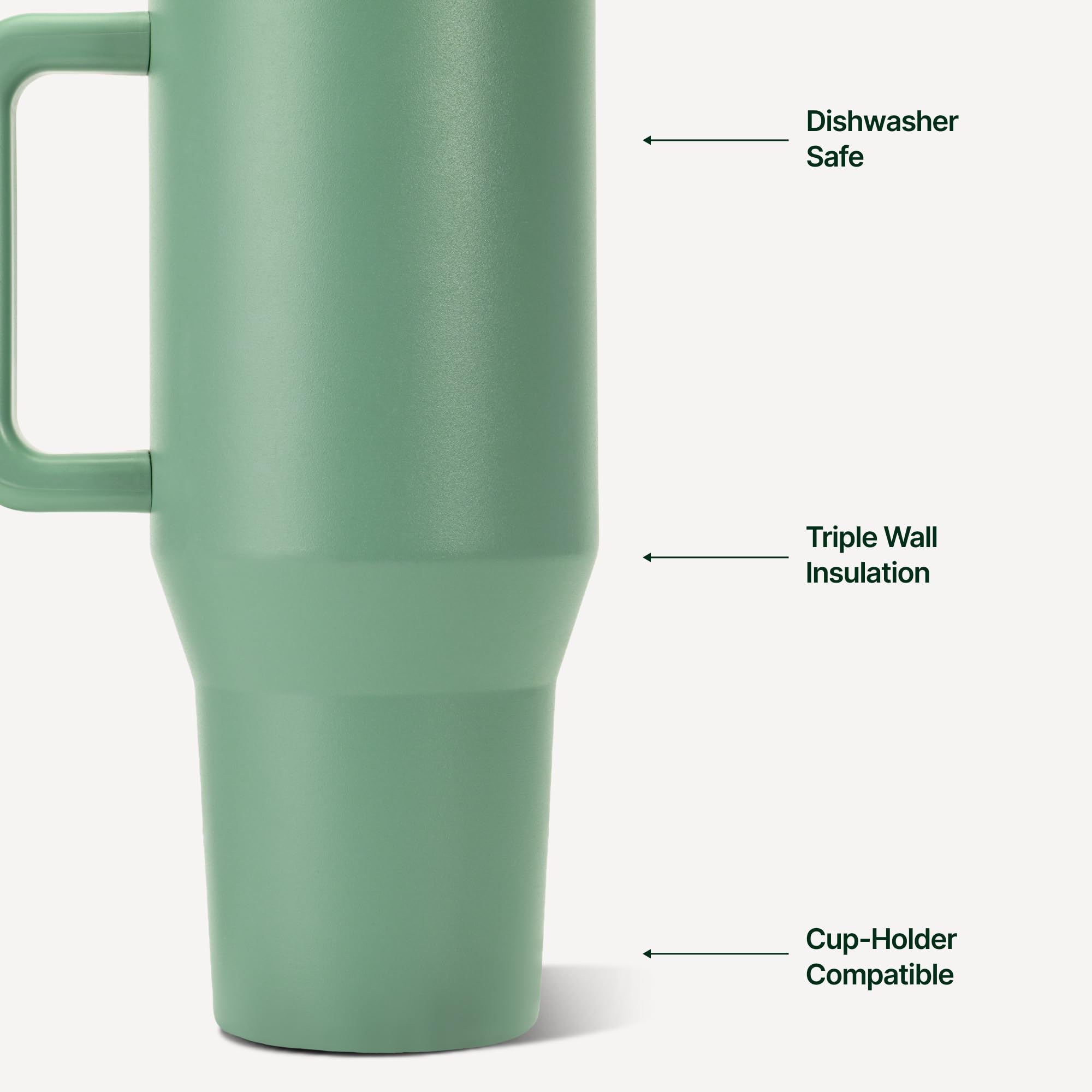HydroJug Traveler tapa con pajita abatible HydroJug para beber sin derrames