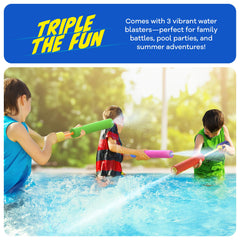 HydroSport comparación de tamaño junto a regla, guía de edad y escala