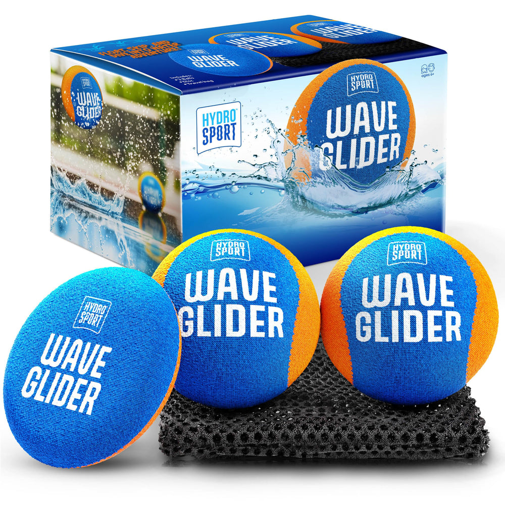 HydroSport vista frontal del set Wave Glider para juego acuático