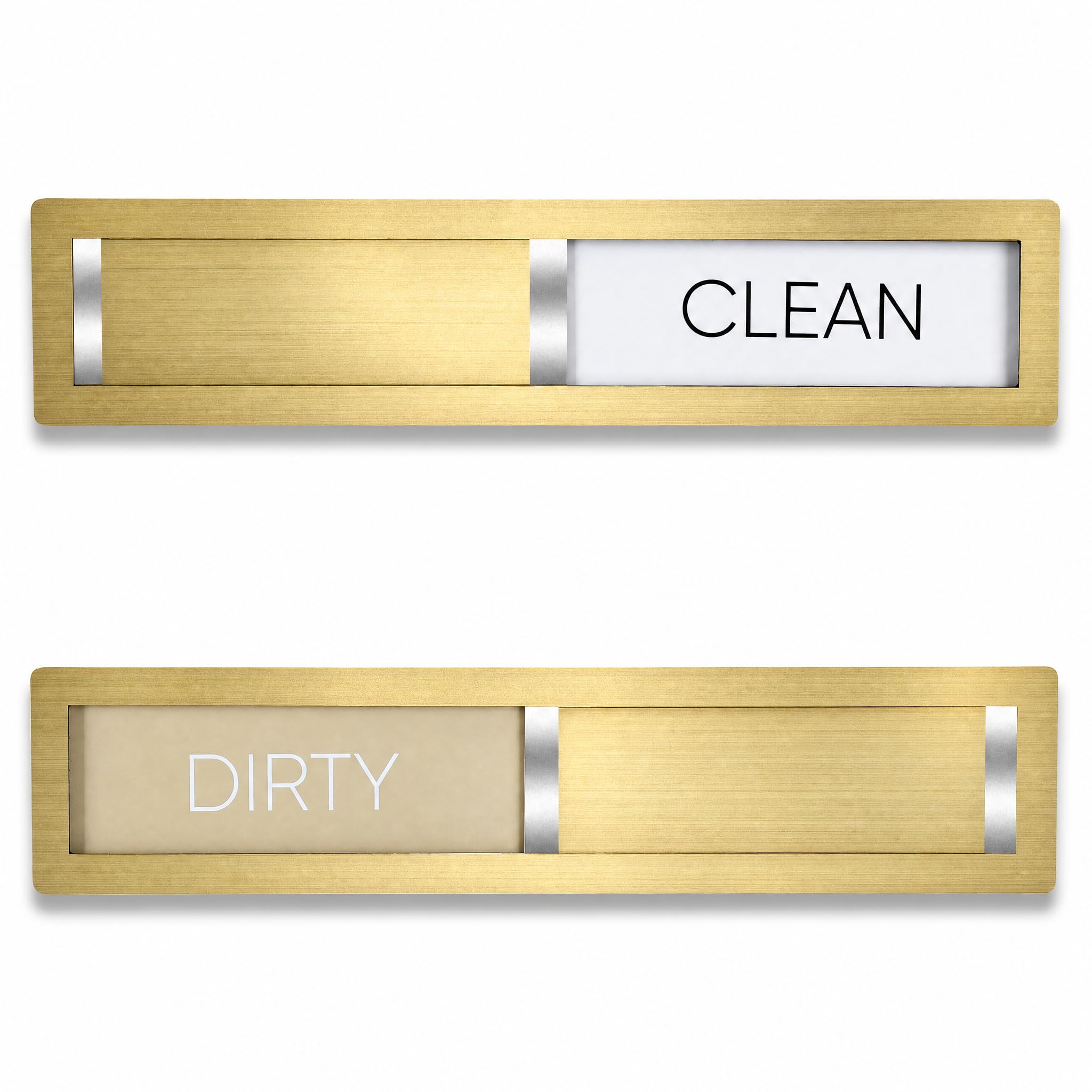 HYF DESIGN vista frontal del indicador champagne gold, elegante y funcional