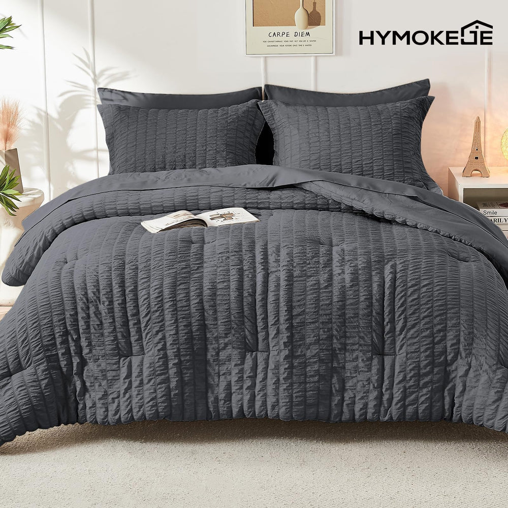HYMOKEGE comparación de tamaño Queen junto a almohada para escala visual