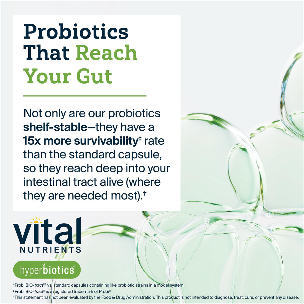 Hyperbiotics detalle de la superficie y acabado de las perlas veganas