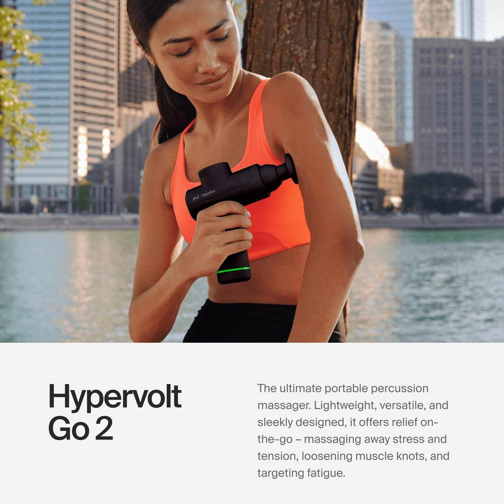 Hyperice Hypervolt Go 2 motor brushless detalle que garantiza impulso constante