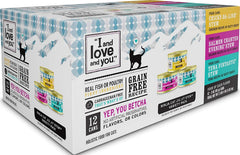 I AND LOVE AND YOU pack frontal que muestra variedad y conveniencia