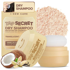 I DEW CARE envase frontal que muestra tamaño compacto y portabilidad