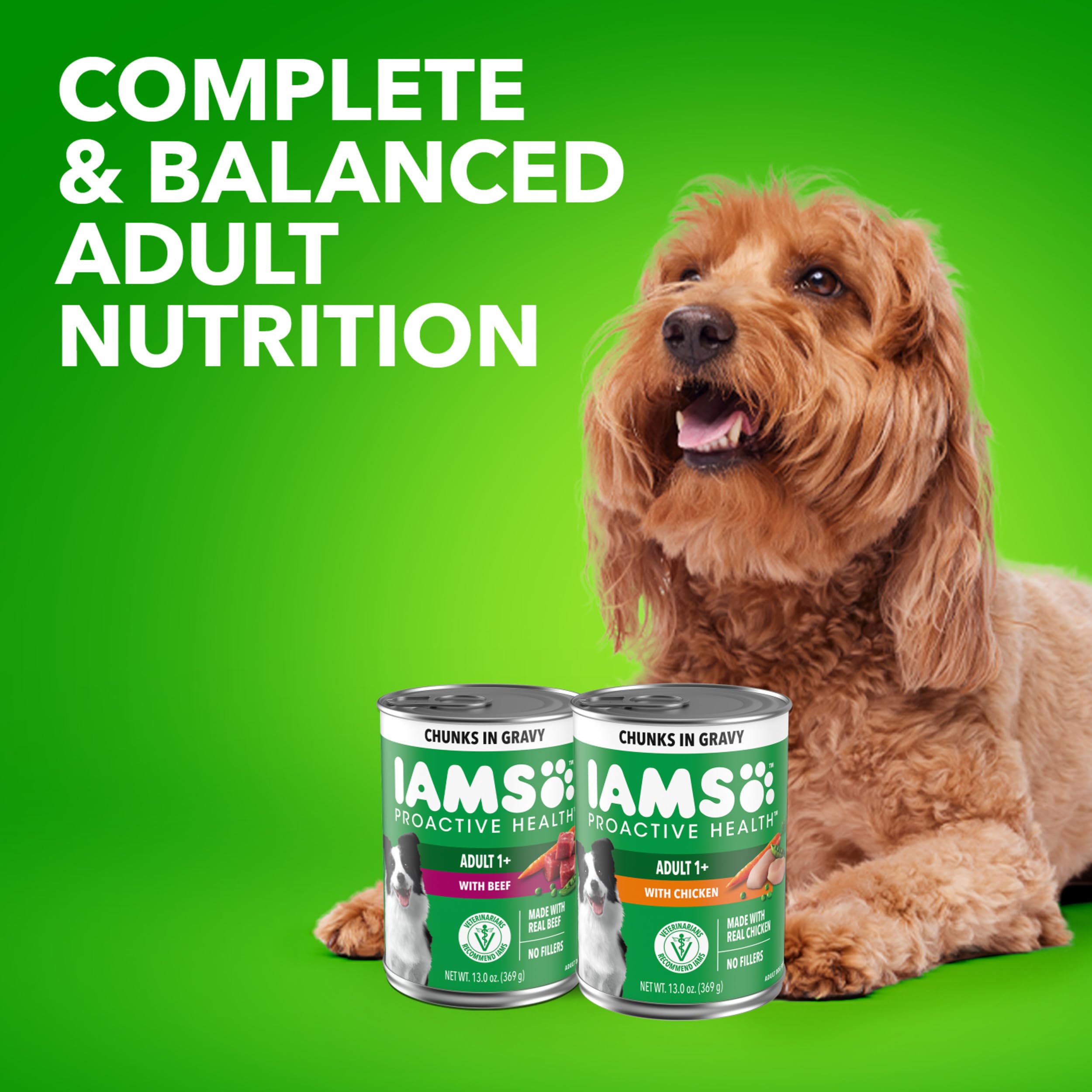 IAMS lata abierta en refrigerador indicando conservación y manejo de sobras