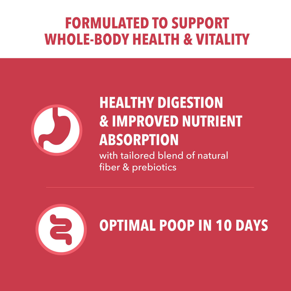 IAMS etiqueta con ingredientes naturales y beneficios visibles