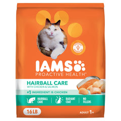 IAMS Proactive Health frontal de la bolsa 16 lb mostrando diseño y marca, útil para identificar el producto
