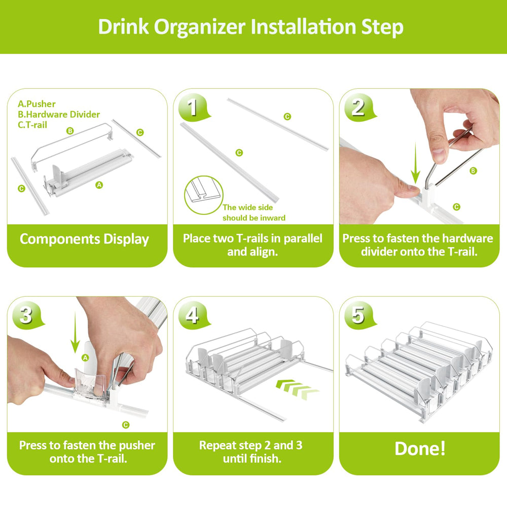 IBORING en cocina moderna con bebidas listas, estética y orden