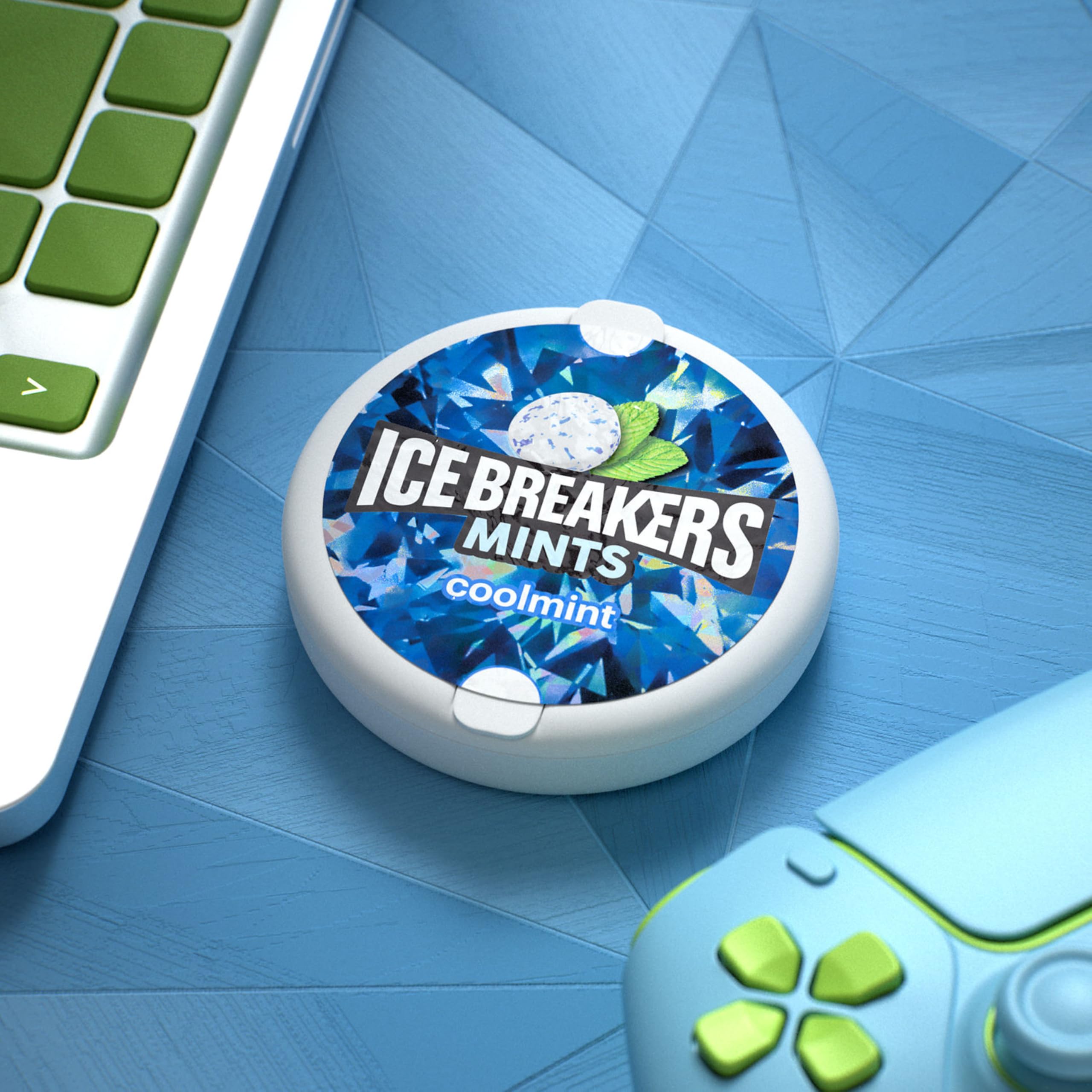 ICE BREAKERS etiqueta con ingredientes clara y uso informado