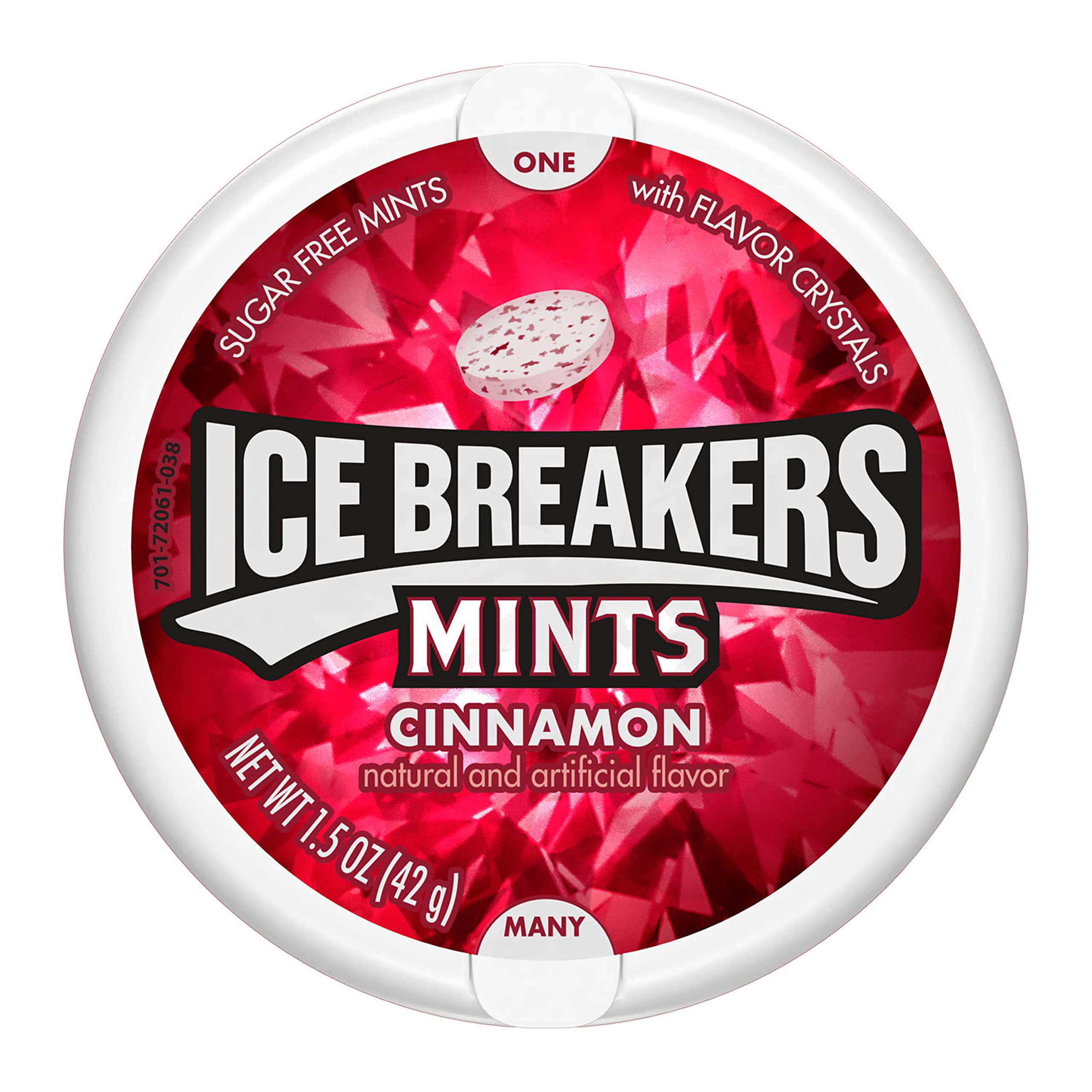 Ice Breakers caja con ocho latas lista para almacenar y compartir