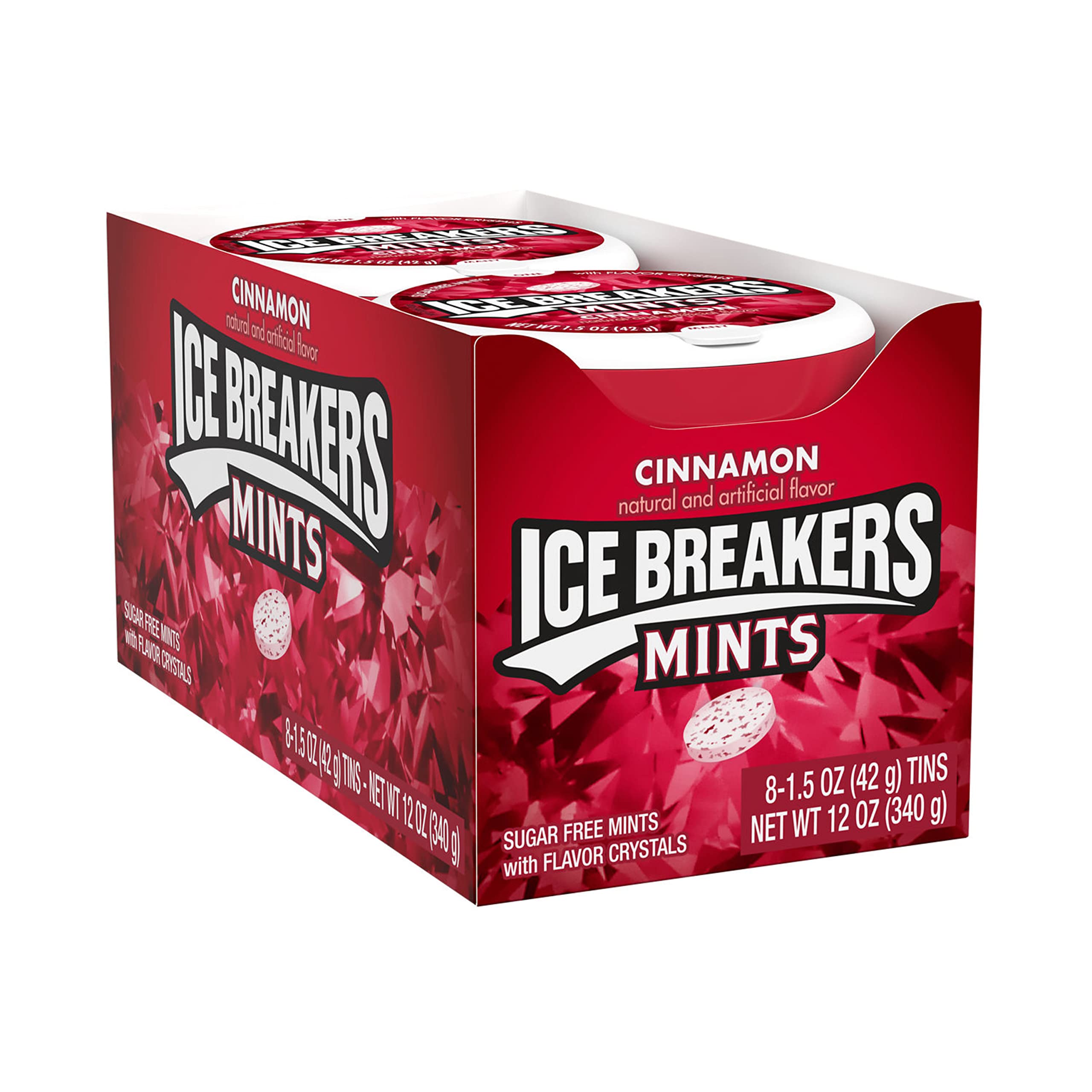 Ice Breakers lata abierta con mentas listas para consumir