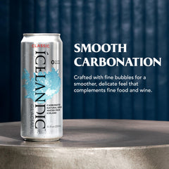 Icelandic Glacial burbujeo suave destacando carbonatación ligera