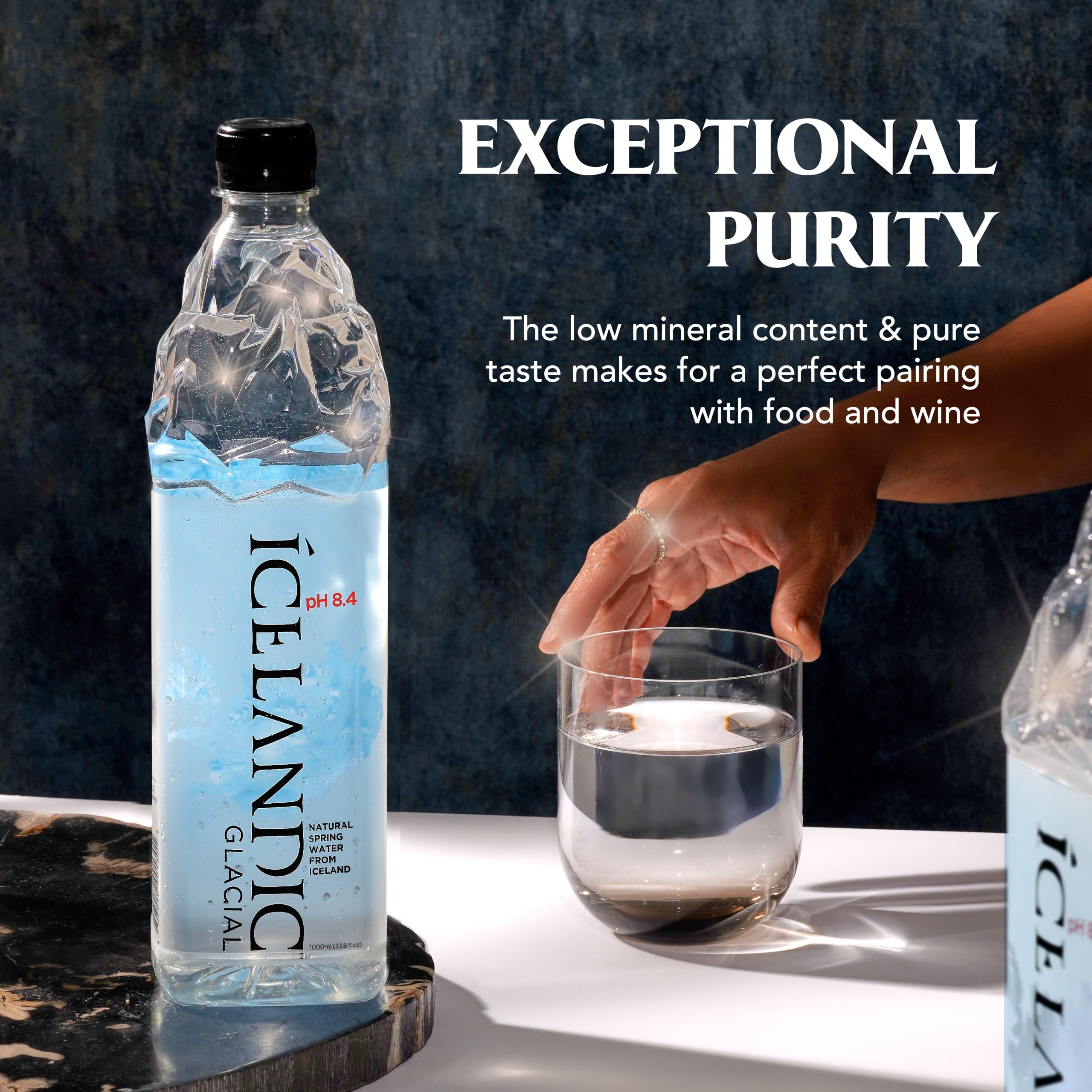 Icelandic Glacial pack de 24 en caja listo para almacenar o distribuir