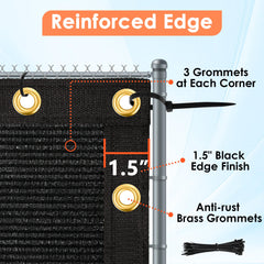 i COVER zip ties and included hardware for fast, secure installation