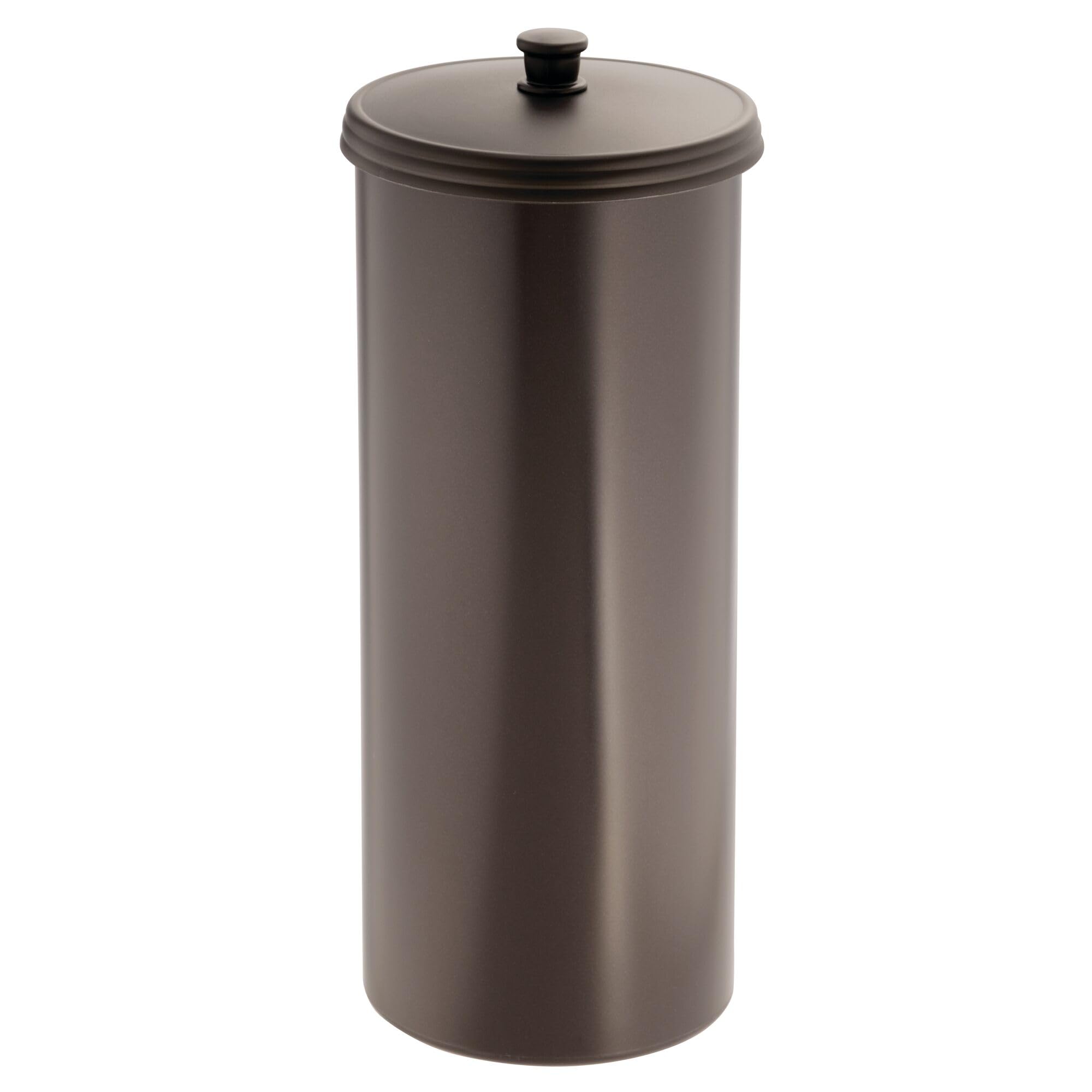 iDesign porta rollos frontal bronce, almacenamiento discreto y elegante
