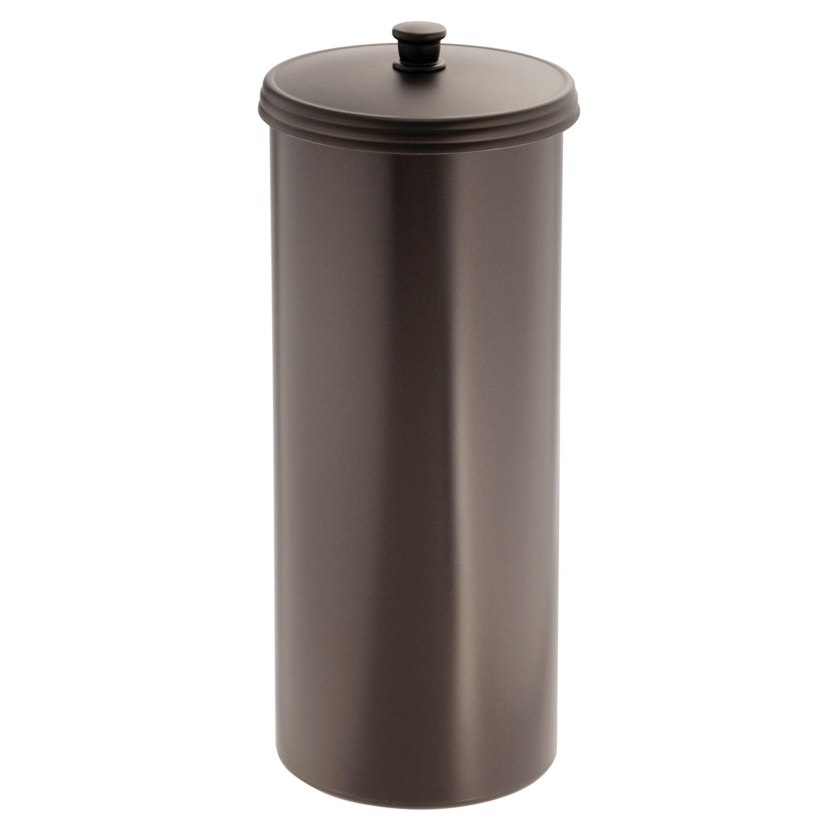 iDesign porta rollos frontal bronce, almacenamiento discreto y elegante