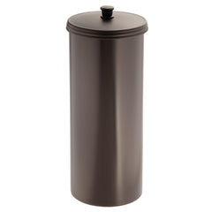 iDesign porta rollos frontal bronce, almacenamiento discreto y elegante