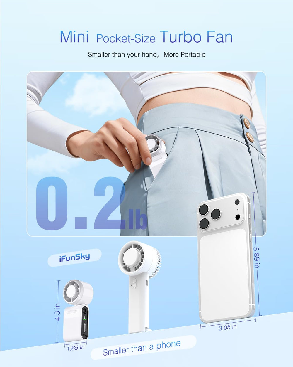 iFunSky detalle del puerto USB que muestra carga práctica y compatible