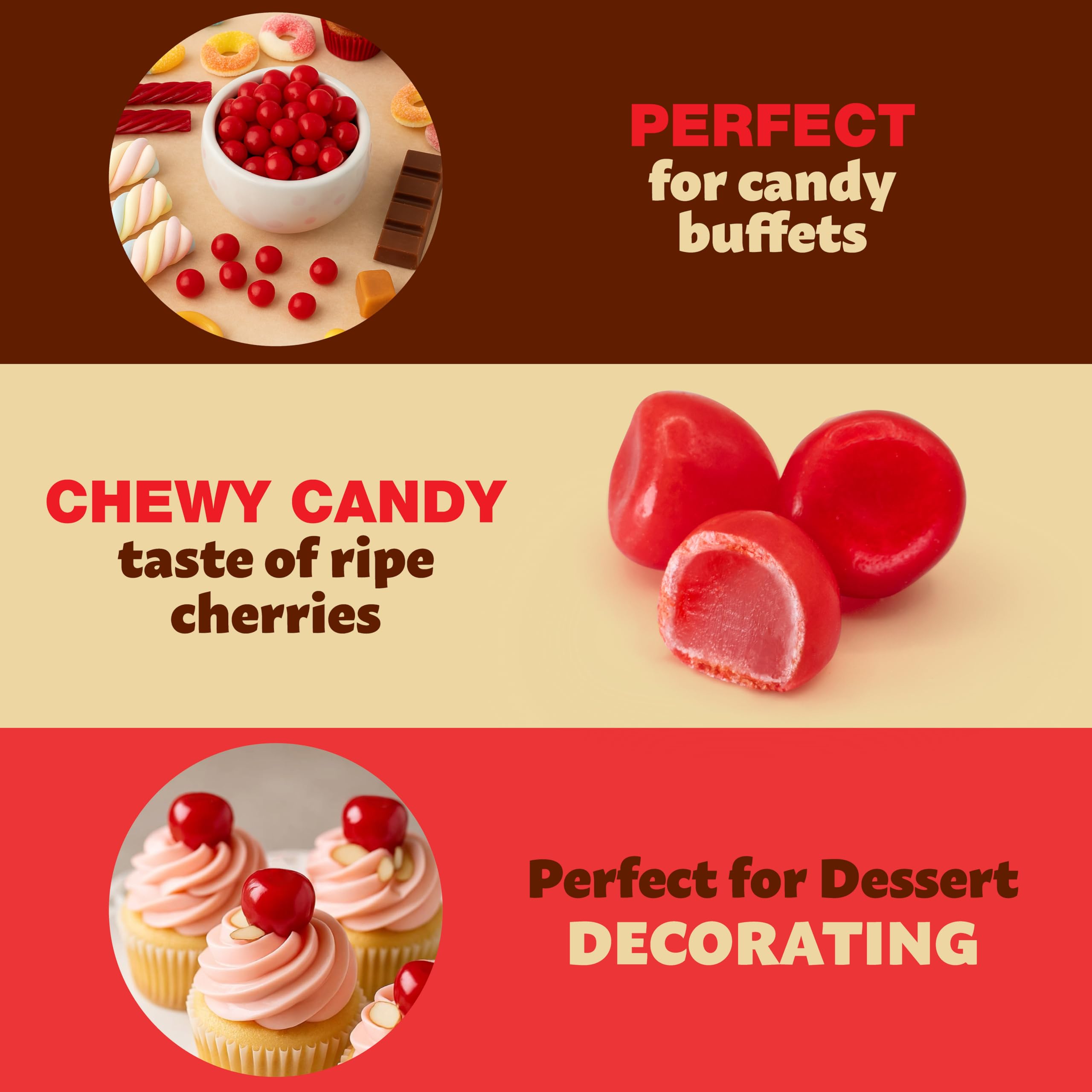 ILIKE! Cherry Sours como topping en helado añadiendo acidez y color
